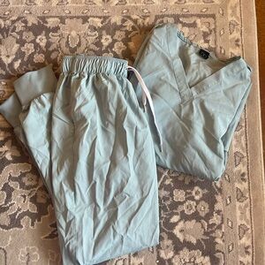 Light Green Scrub Set